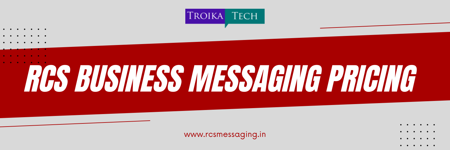 RCS Business Messaging Pricing in india